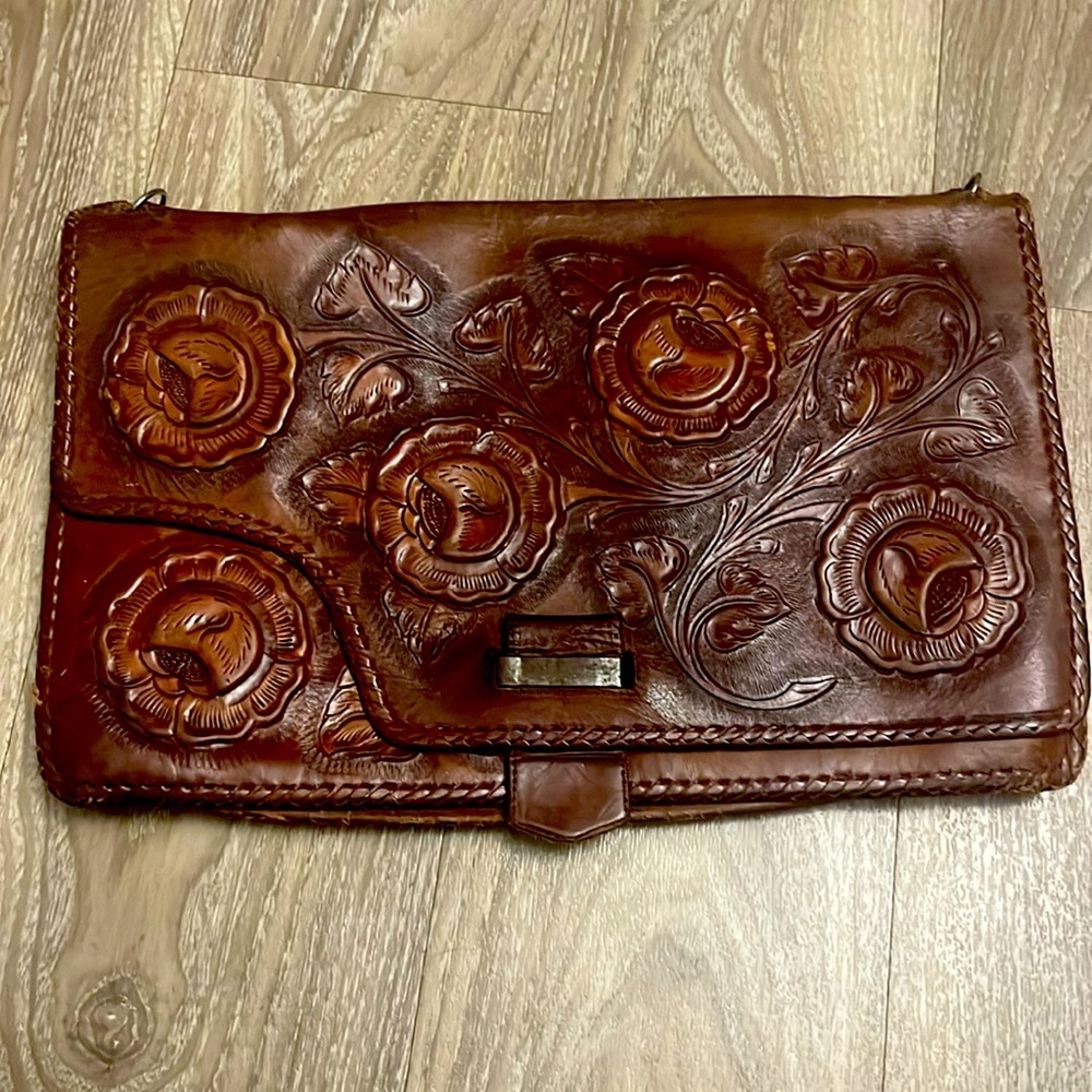 Vintage oversized clutch